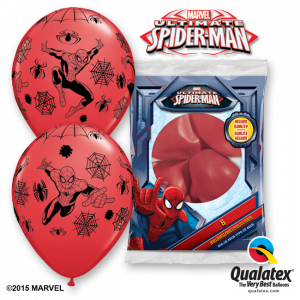 Marvel’s Spider-Man Disney 6 Ballons 11″ Qualatex 